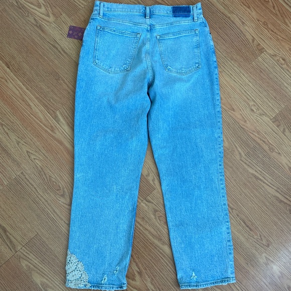 🍄SOLD🍄 Abercrombie & Fitch Curve Love jeans size 14 - Picture 4 of 8